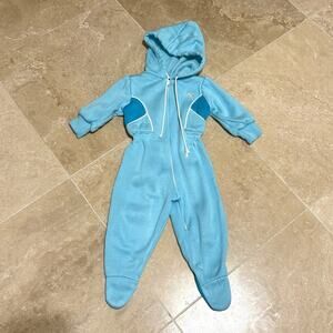 Vintage Izod Lacoste sweatsuit romper